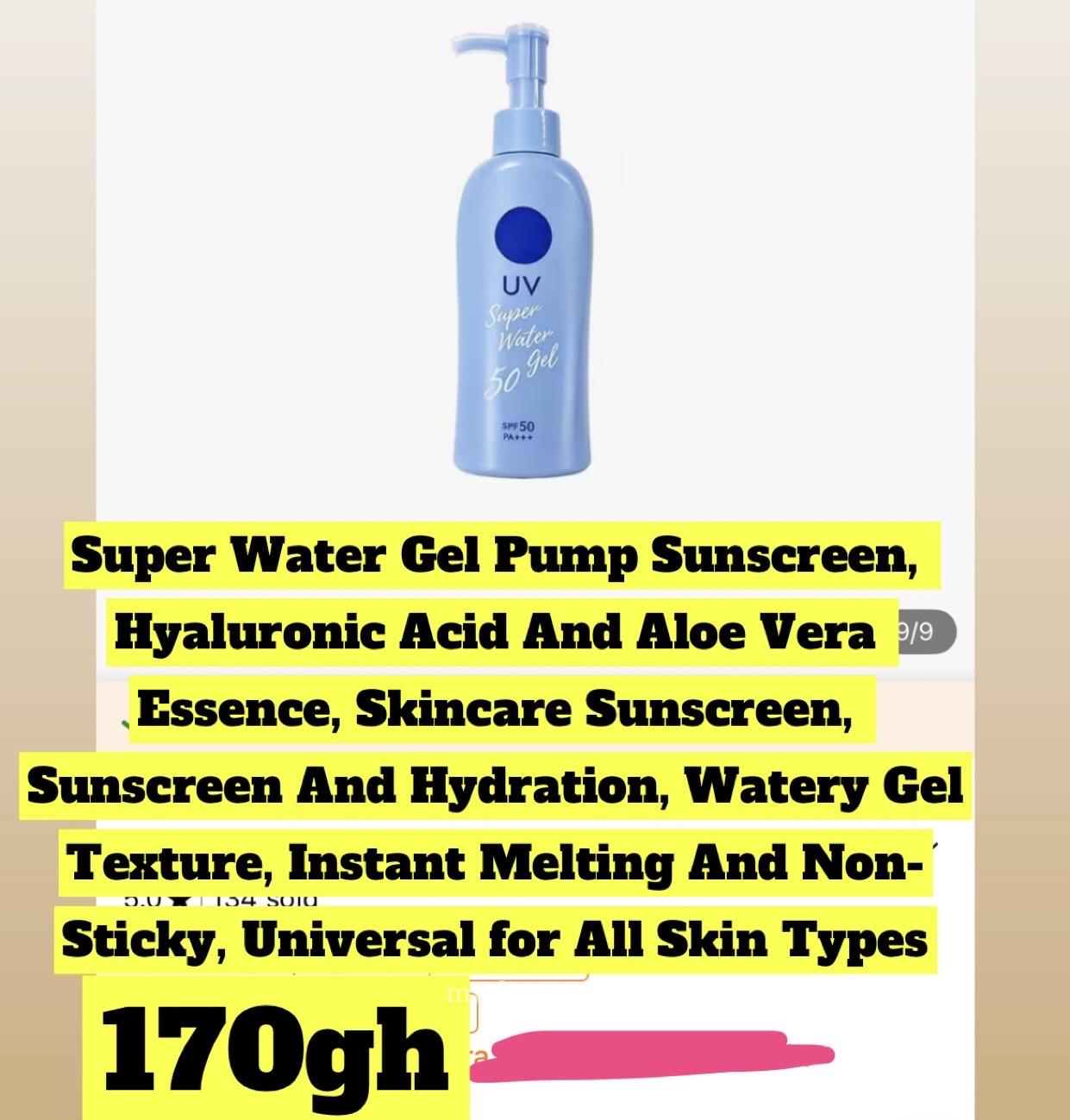 Skincare products