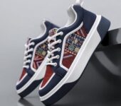 Fashion Men’s Sneakers Men’s Basketball Shoes Fashion Pop Shoes Blue/Red