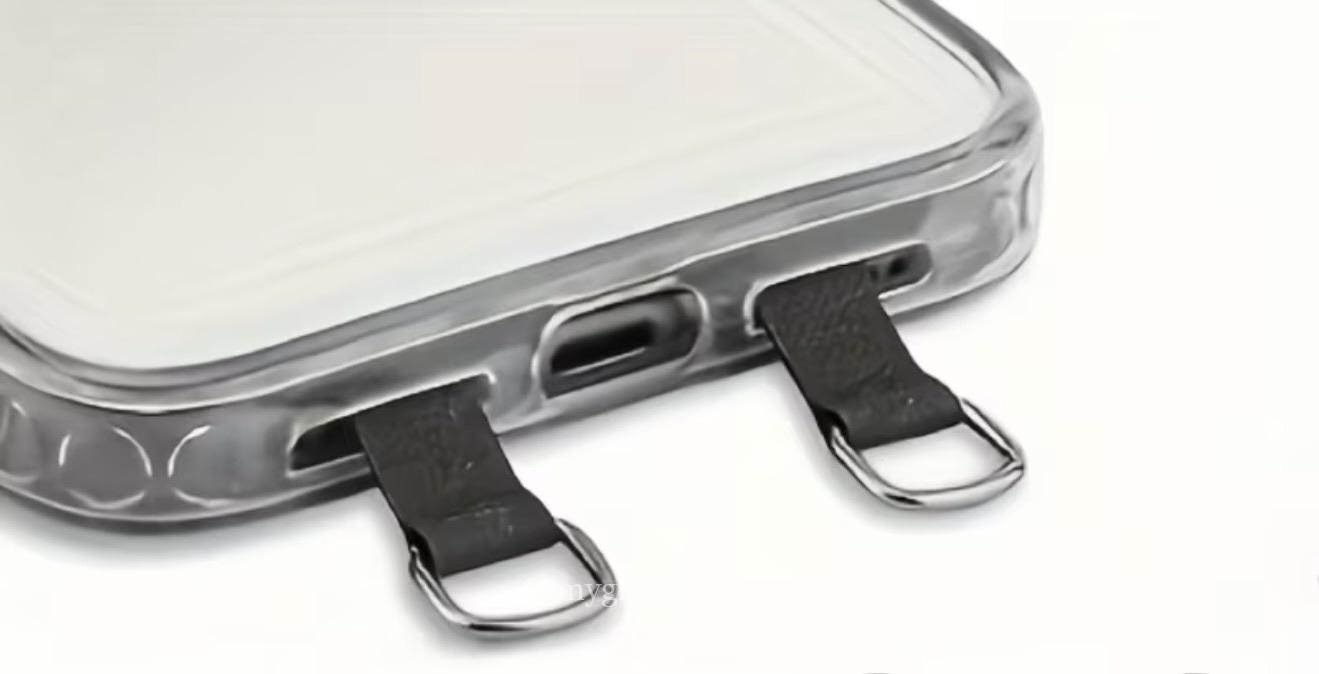 Double head crossbody phone lanyard