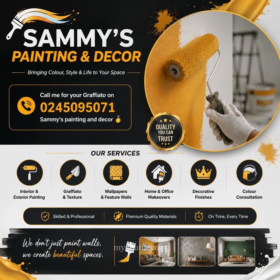 Sammy’s painting and decor