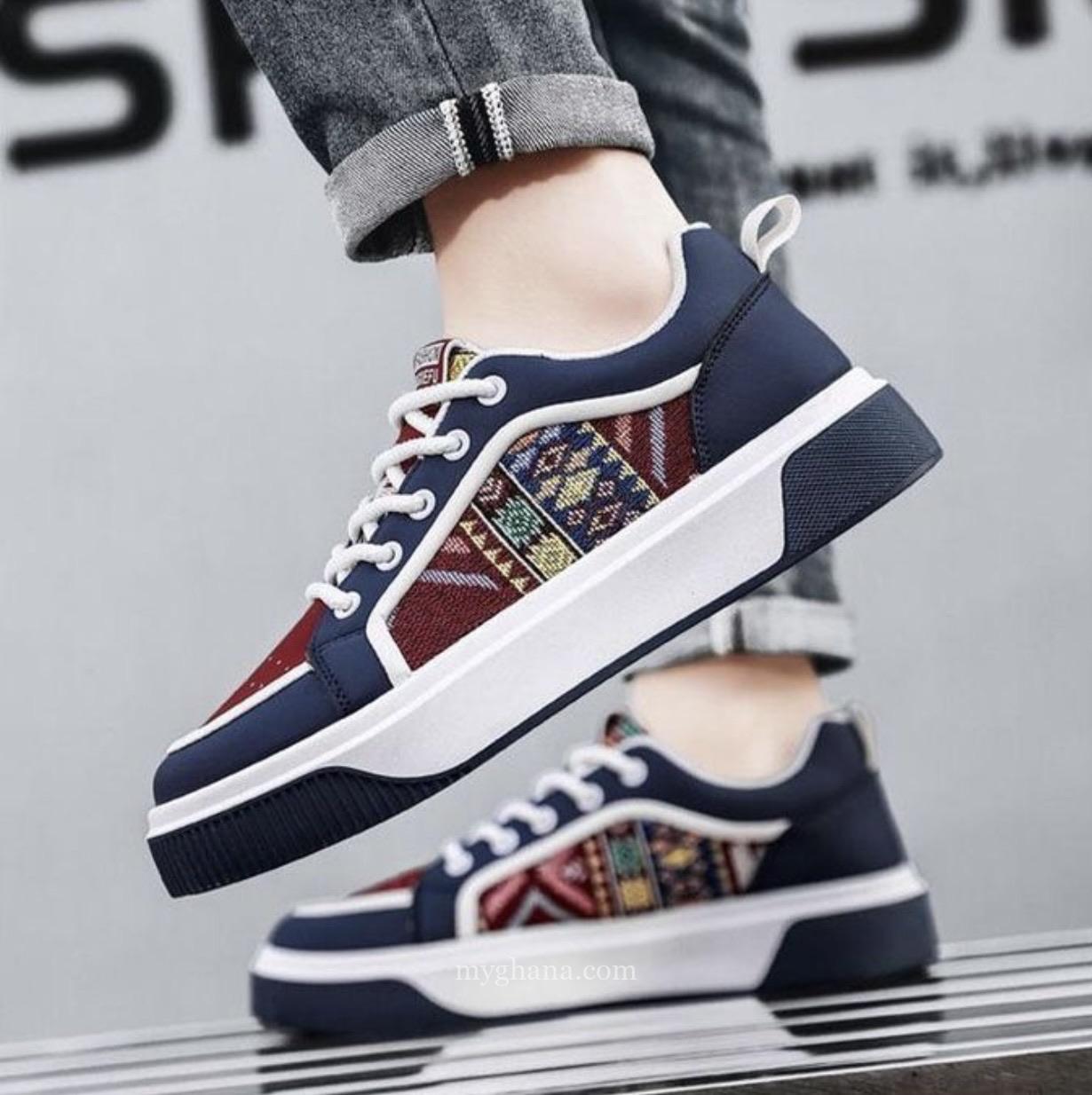 Fashion Men’s Sneakers Men’s Basketball Shoes Fashion Pop Shoes Blue/Red