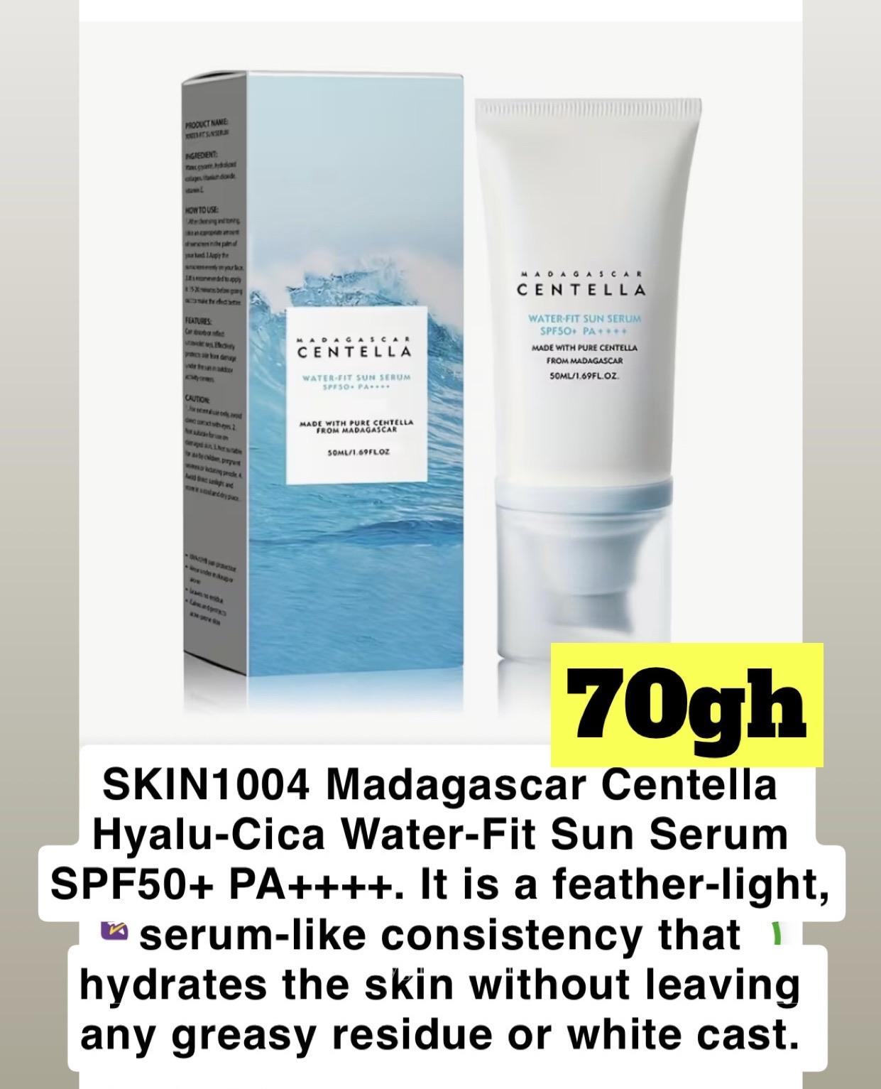 Skincare products