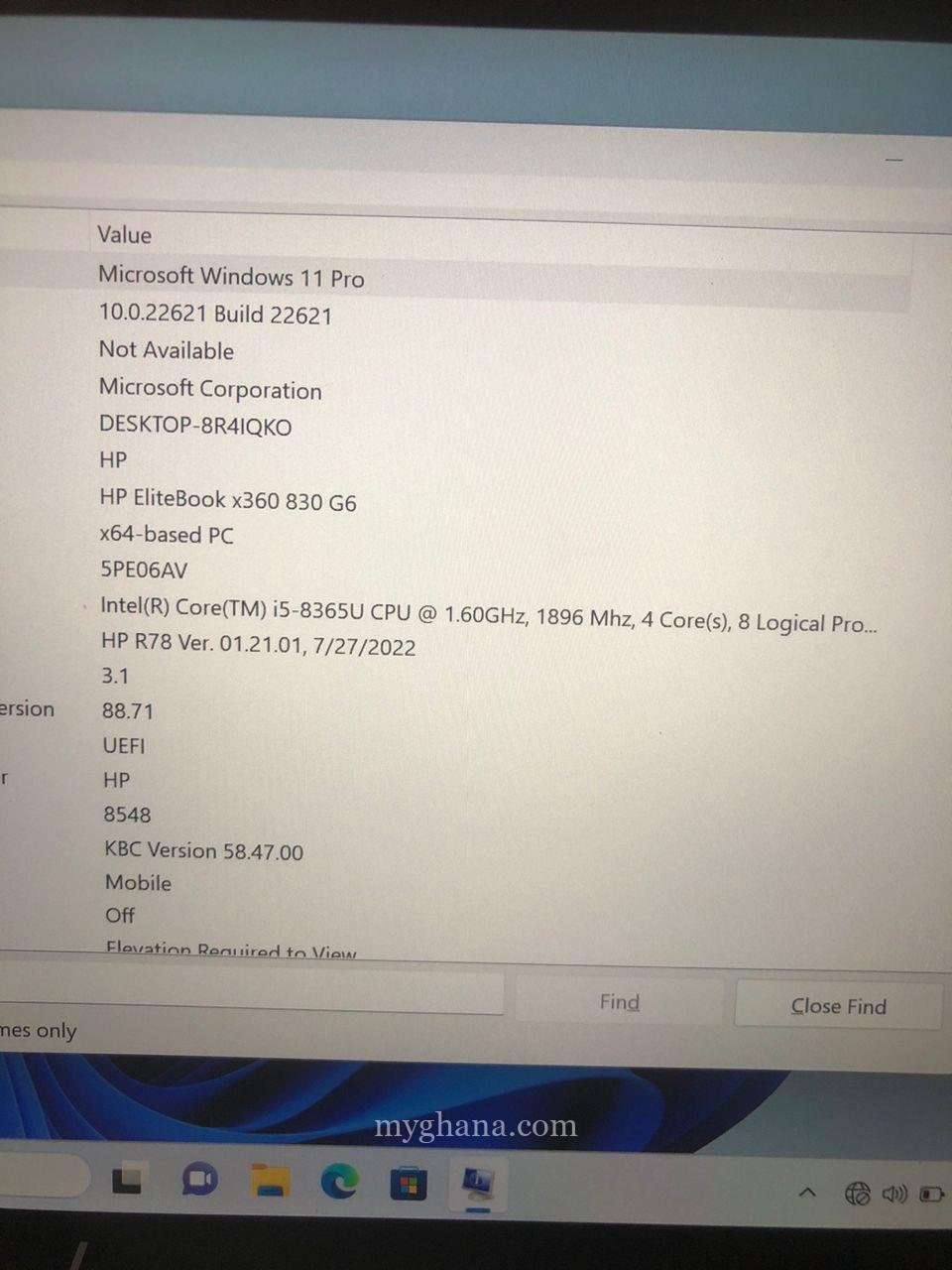 Hp Elitebook 830 g6 x360 convertible