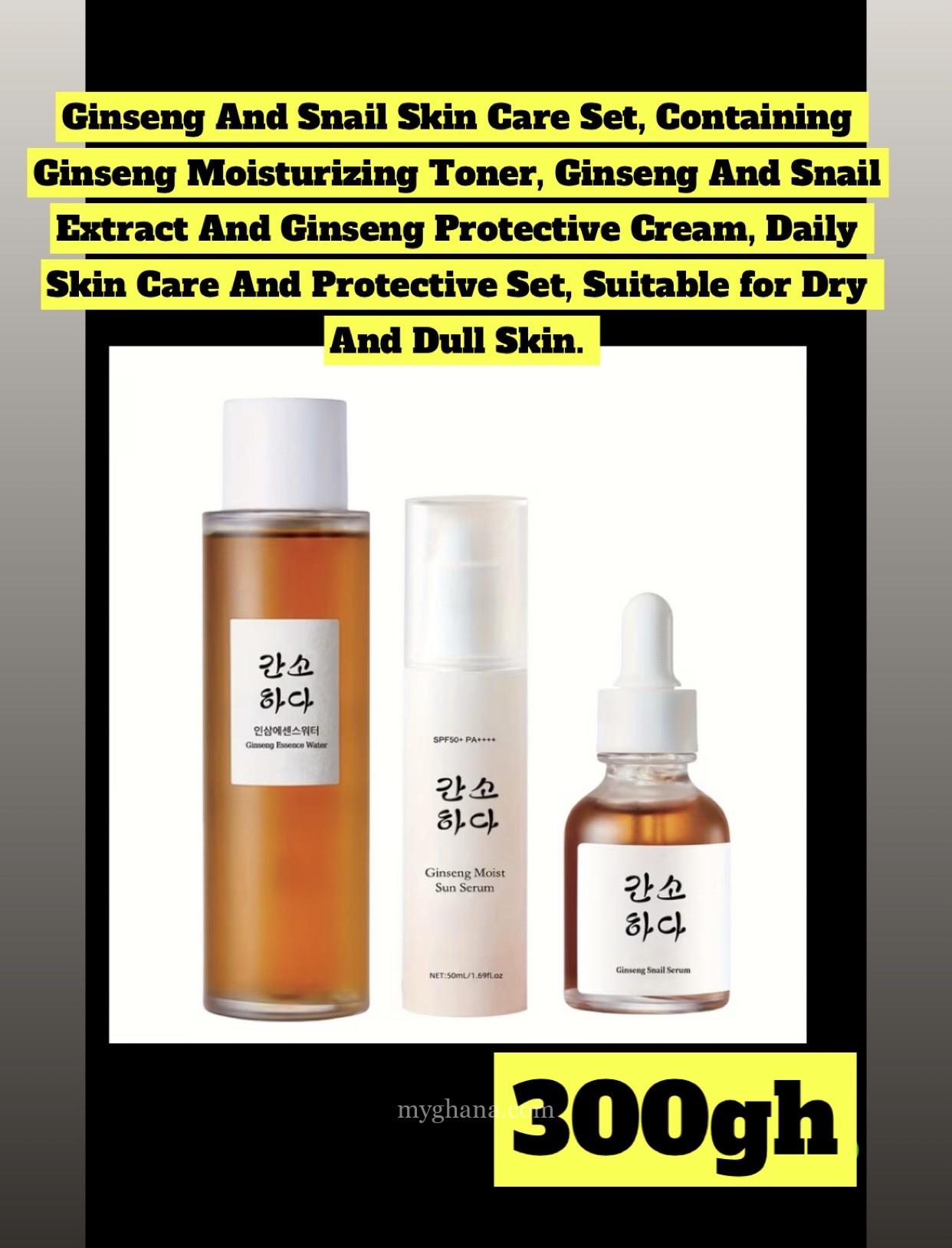 Skincare products