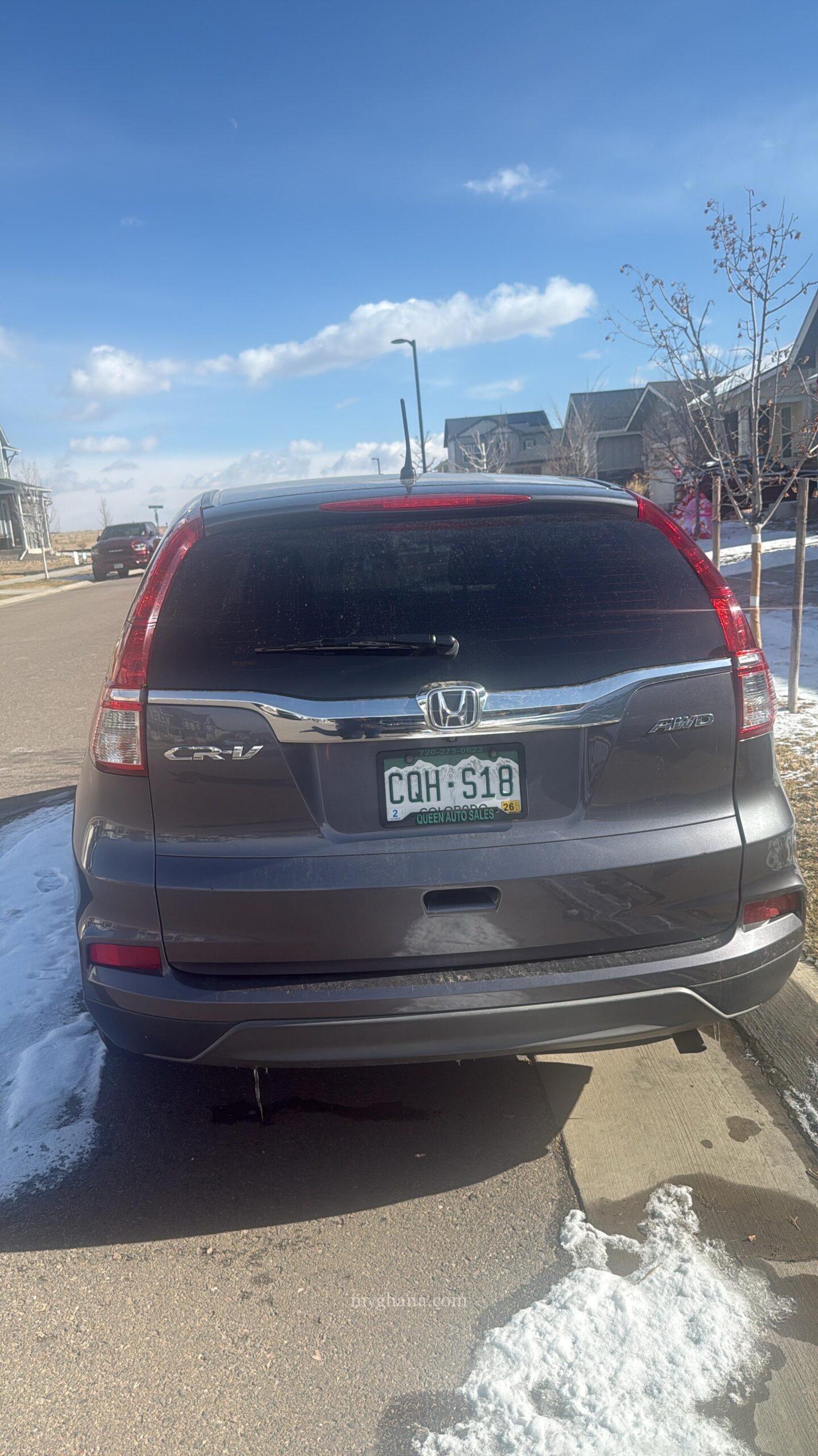 Honda Crv AWD