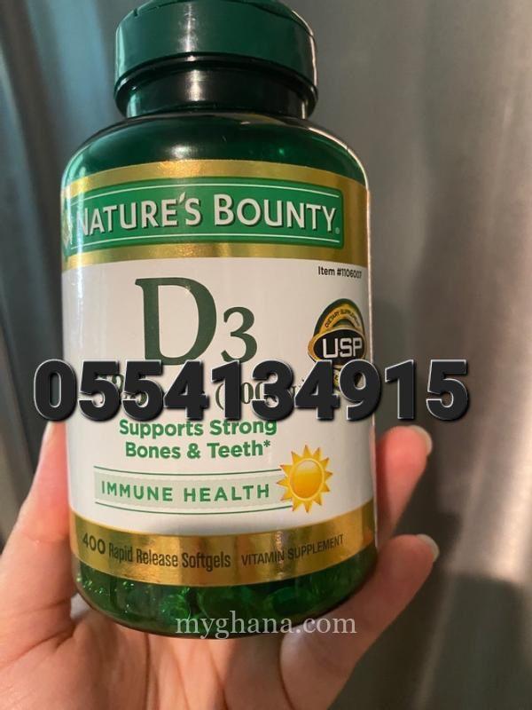 Nature’s Bounty Vitamin D3 In Ghana