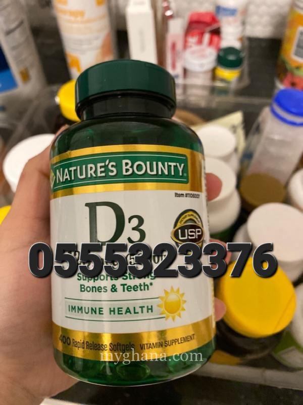Nature’s Bounty Vitamin D3 In Ghana