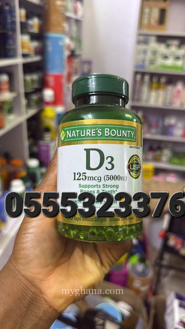 Nature’s Bounty Vitamin D3 In Ghana