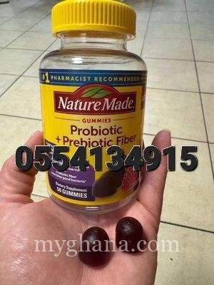 Nature Made Probiotic + Prebiotic Fiber Gummies In Ghana