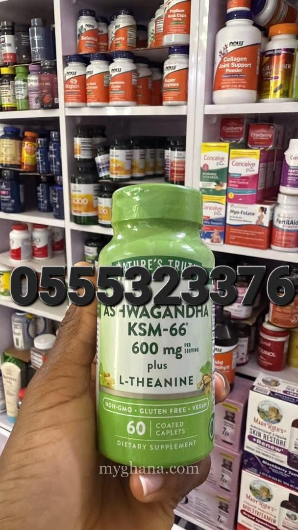Nature’s Truth KSM-66 Ashwagandha with L-Theanine In Ghana