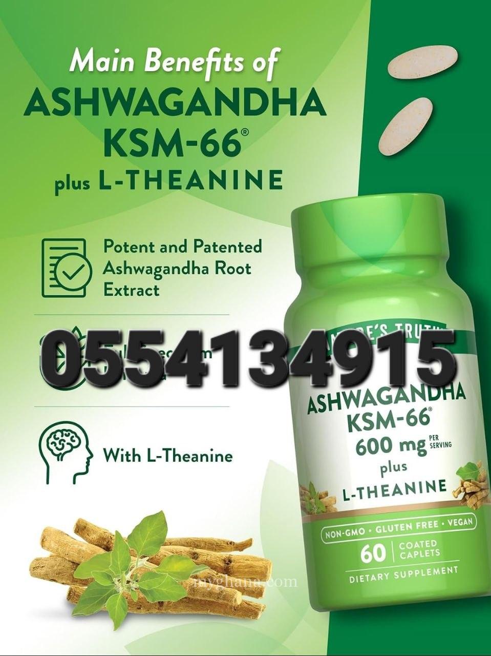Nature’s Truth KSM-66 Ashwagandha with L-Theanine In Ghana