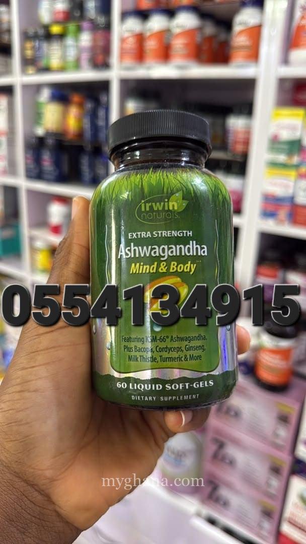 Irwin Naturals Extra Strength Ashwagandha In Ghana