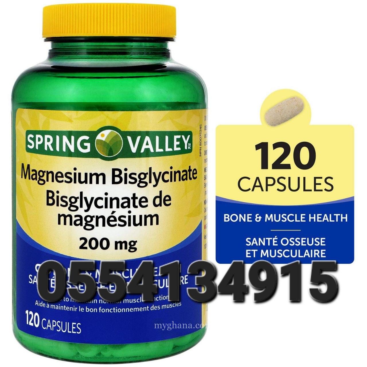Spring Valley Magnesium Bisglycinate In Ghana