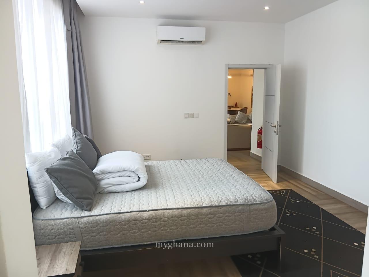 Furnished three bedroom apartment to let at Airport, Accra