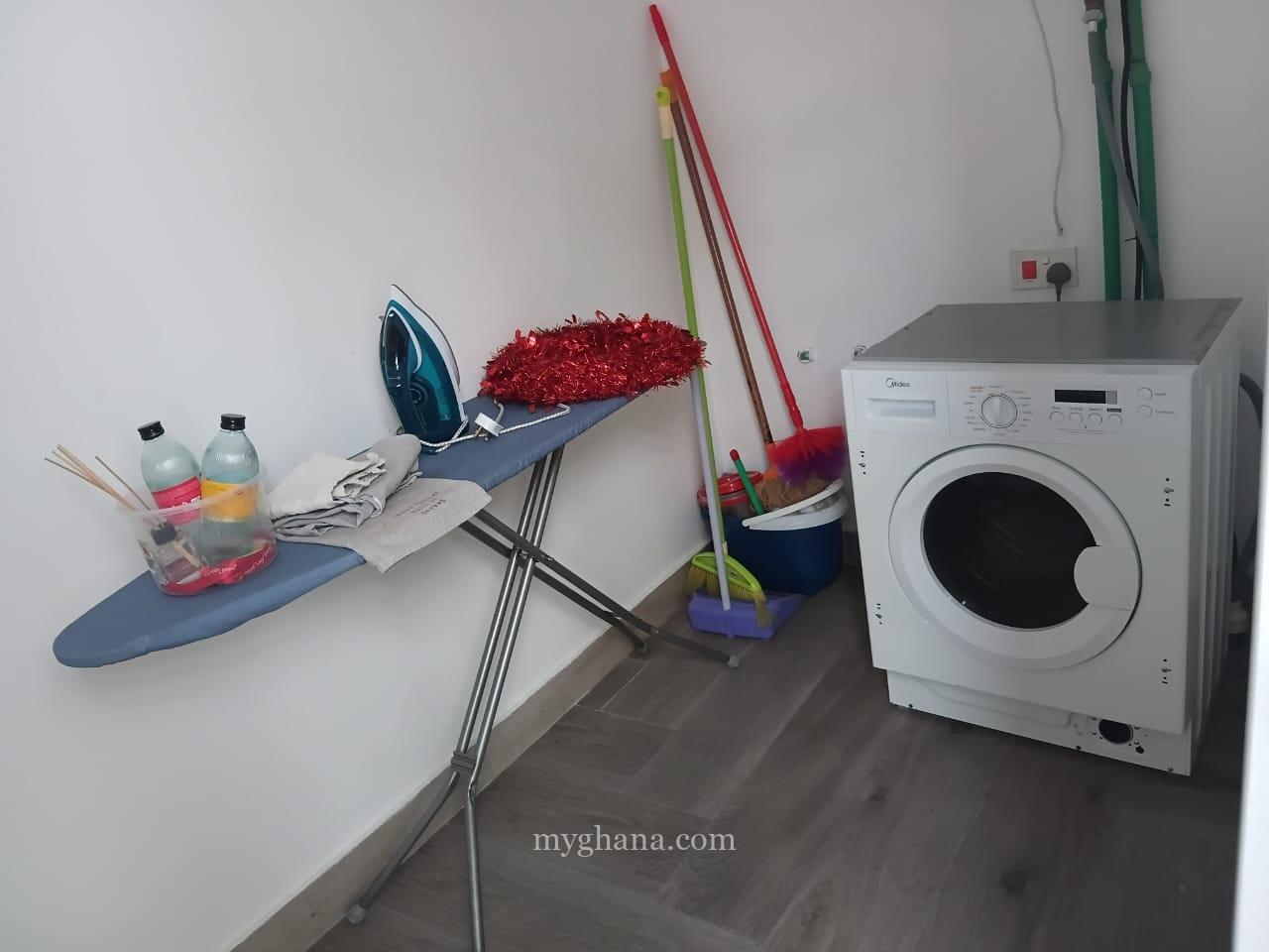 Furnished three bedroom apartment to let at Airport, Accra