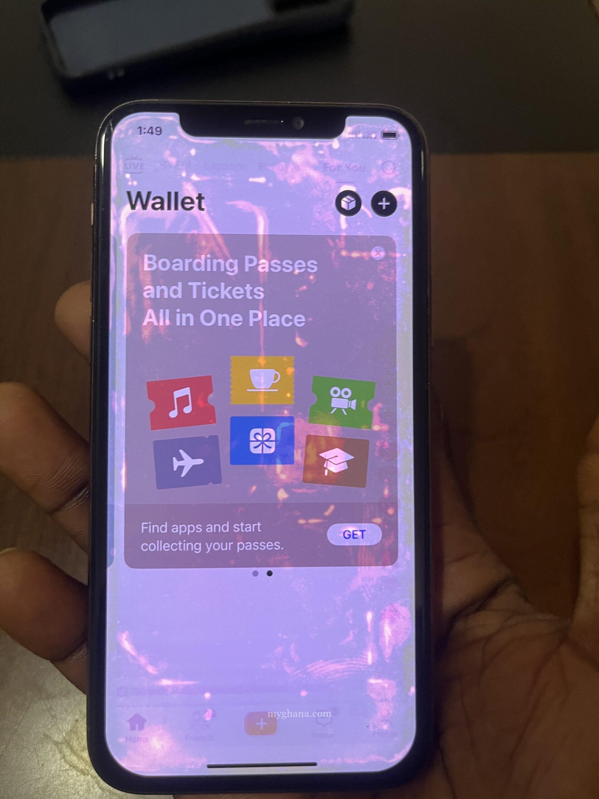 iPhone 11 Pro with Face ID error