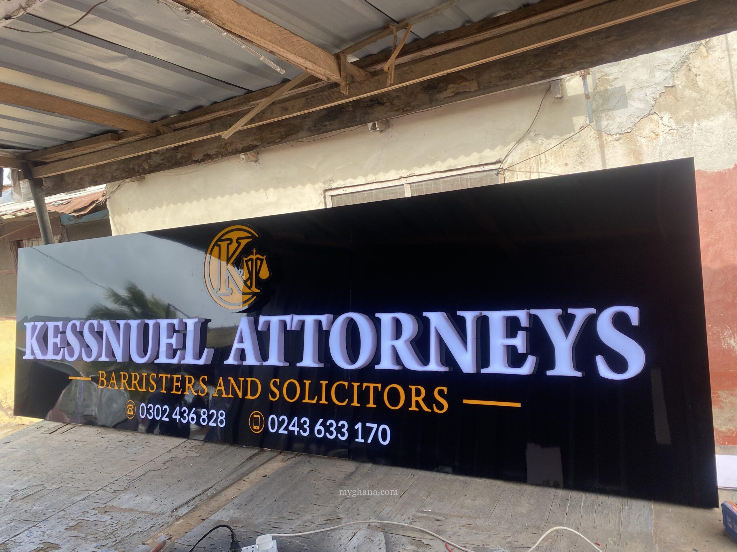 3D signage