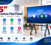 75-Inch Interactive Smart Flat Panel