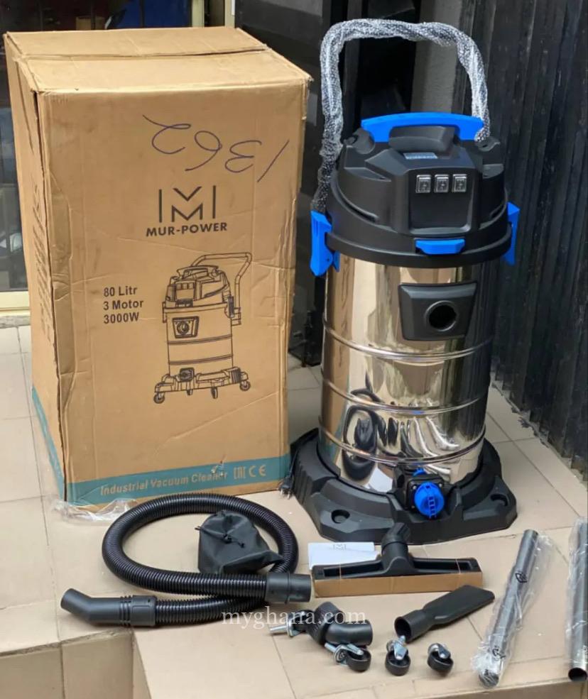 Mur-power wet and dry 3000w 80l vaccum cleaner