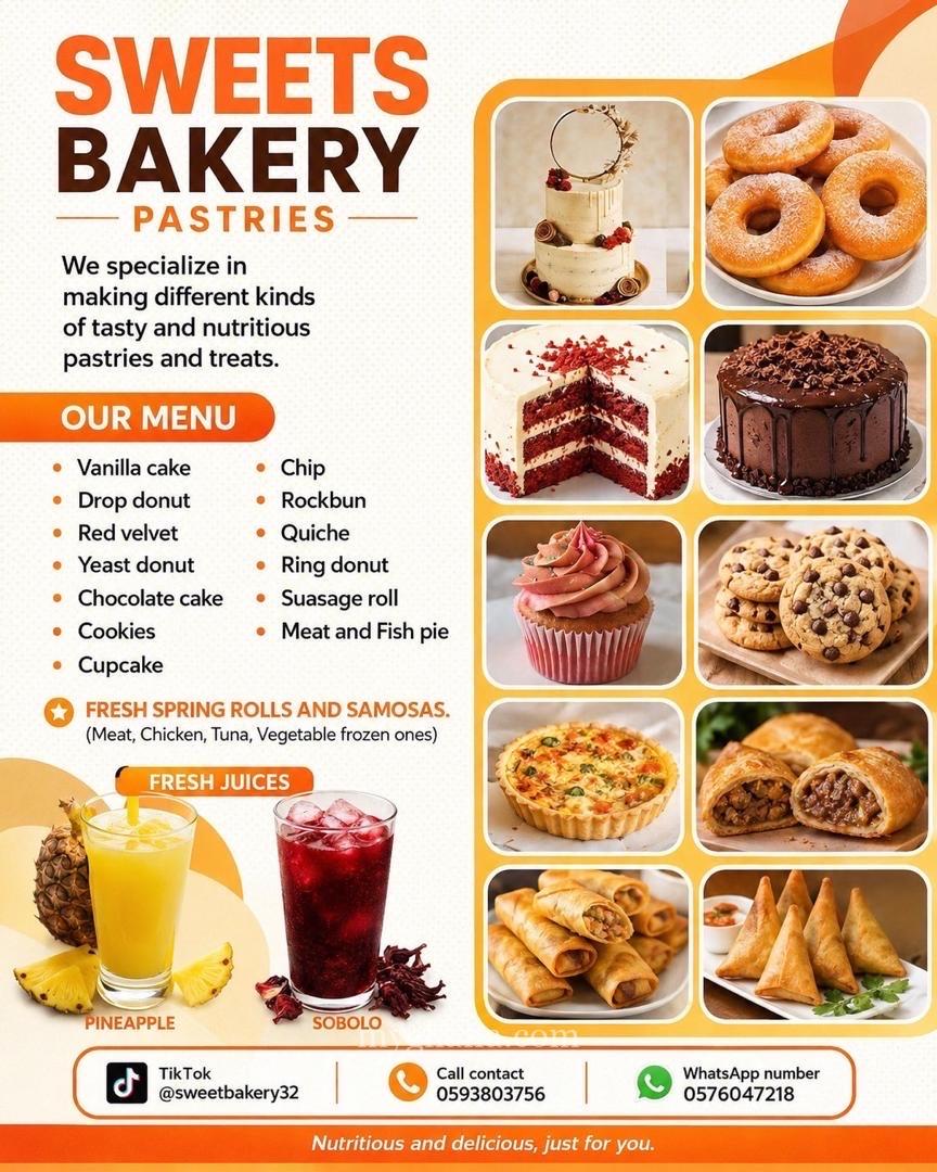 SWEETS BAKERY PASTRIES