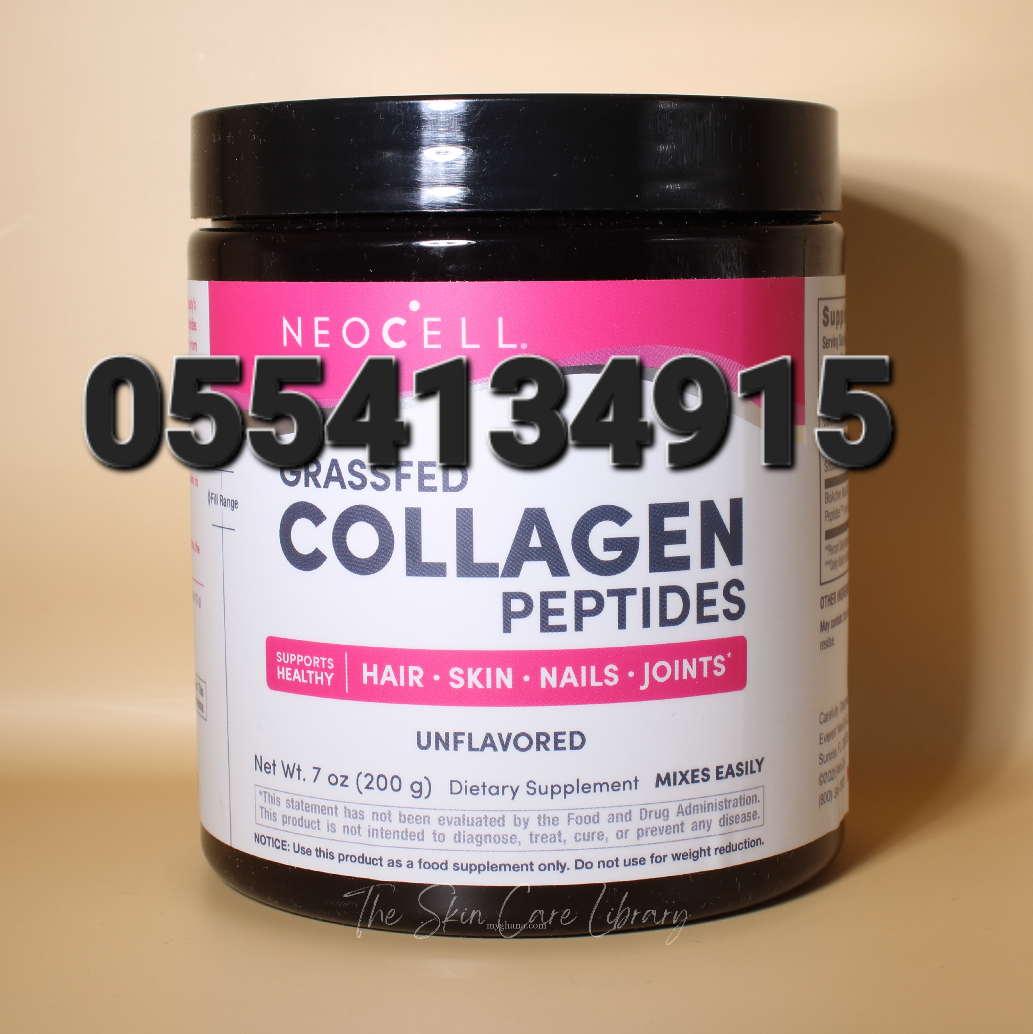 NeoCell Grassfed Collagen Peptides Powder In Ghana