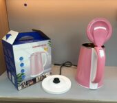 2.3L – Electric Kettle – Pink/White