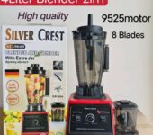 SILVER CREST Commercial High-Power Blender and Grinder Combo