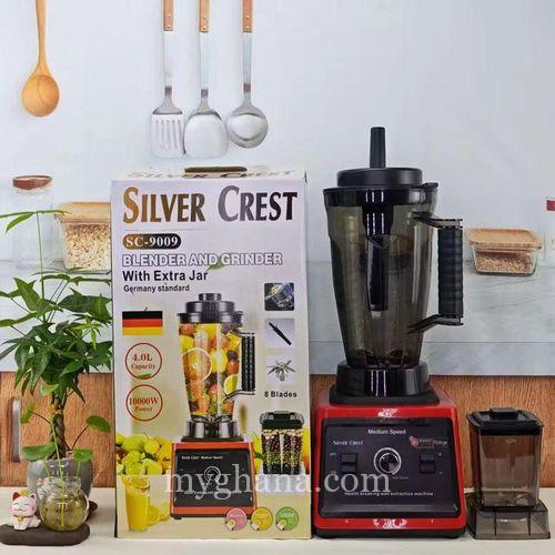 SILVER CREST Commercial High-Power Blender and Grinder Combo