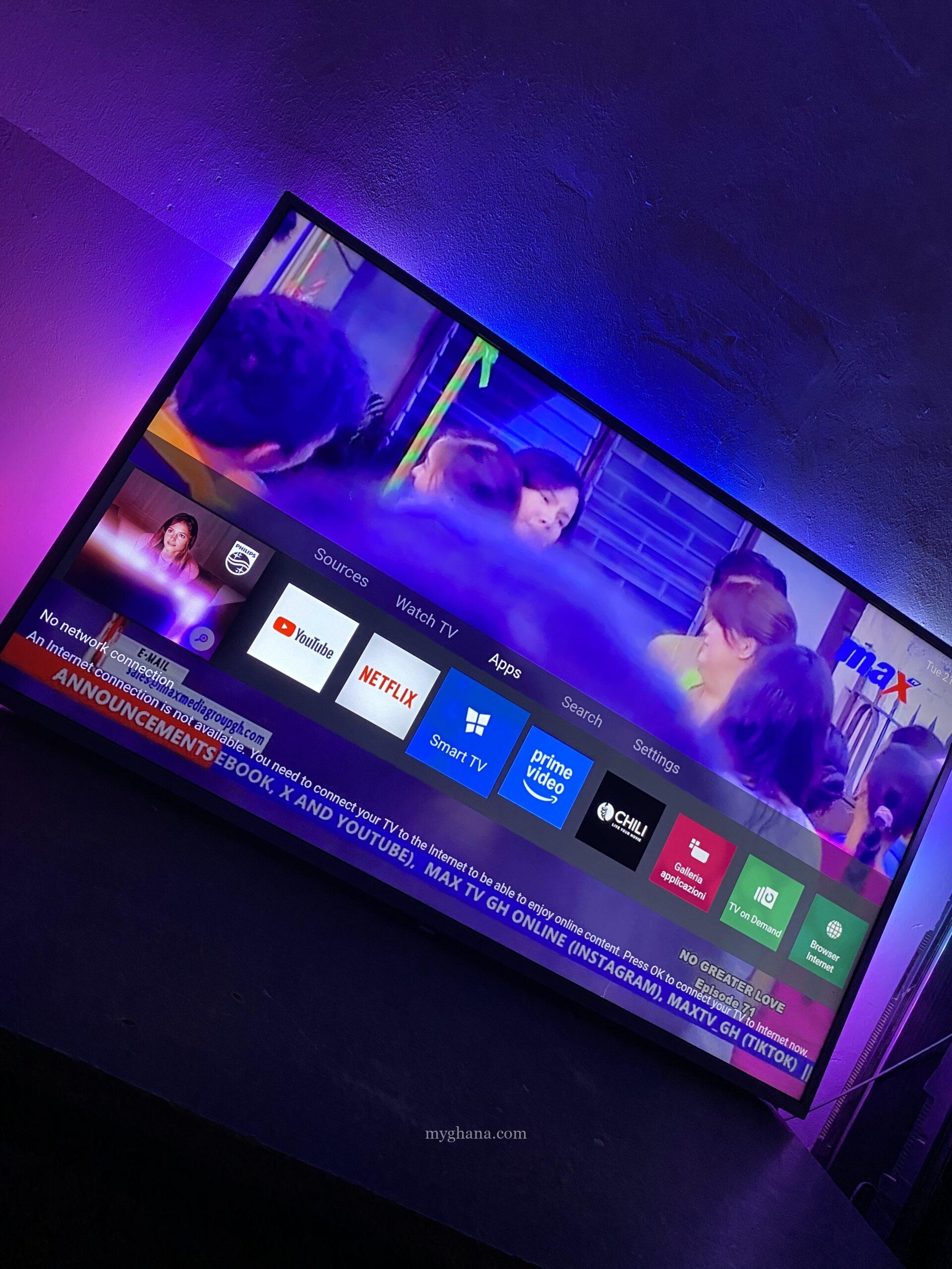 4K PHILIPS 55 inches
